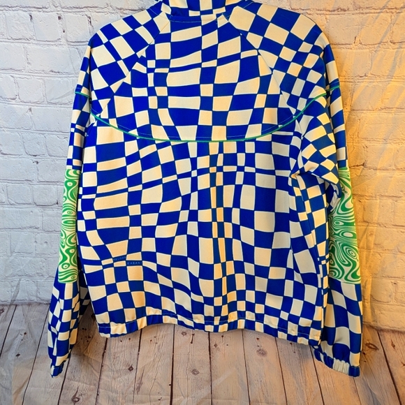 Melody Ehsani Blue and White Checkered ME. Woman's Jacket Size XS - Picture 8 of 8
